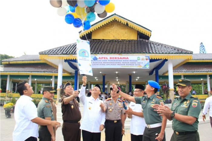 Aplikasi 'Medan Rumah Kita' Dilaunching