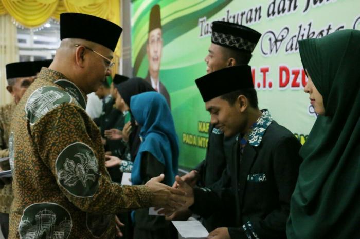 Juara Umum MTQ Tingkat Sumut, Wali Kota Jamu Kafilah
