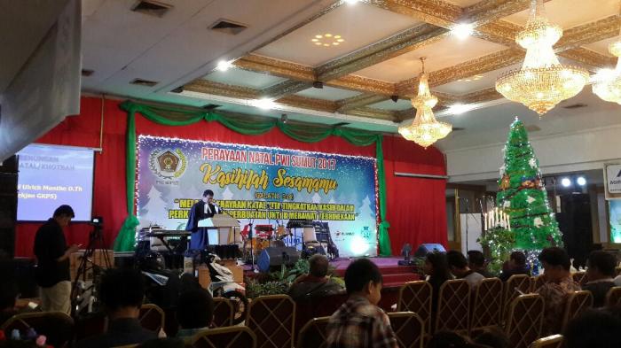 Natal PWI Sumut : Kasihilah Sesamamu