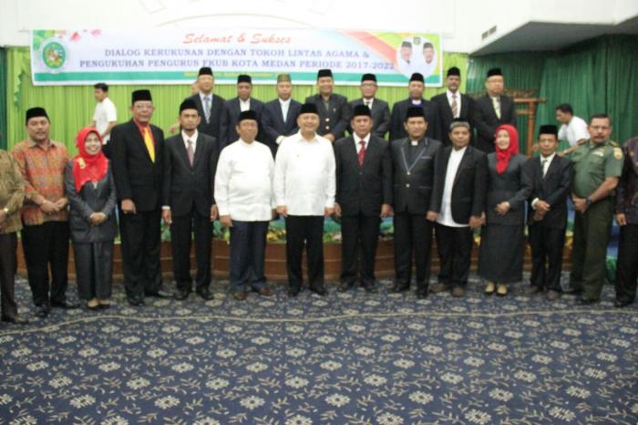 Kepengurusan FKUB Medan 2017-2022 Dikukuhkan