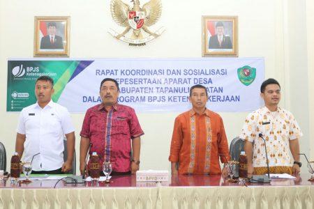Kades Se -Tapsel Ikut BPJS Ketenagakerjaan