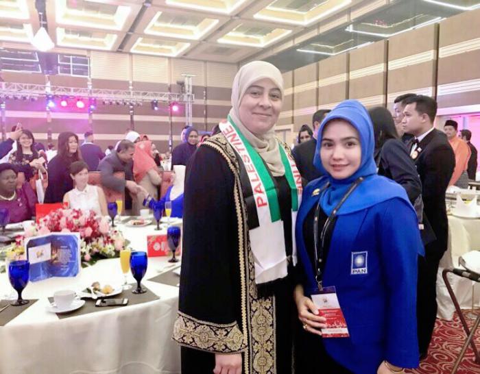 Diskusi Sejenak Bersama Gubernur Ramlah & Bireh Palestina State DR Laila Ghannam