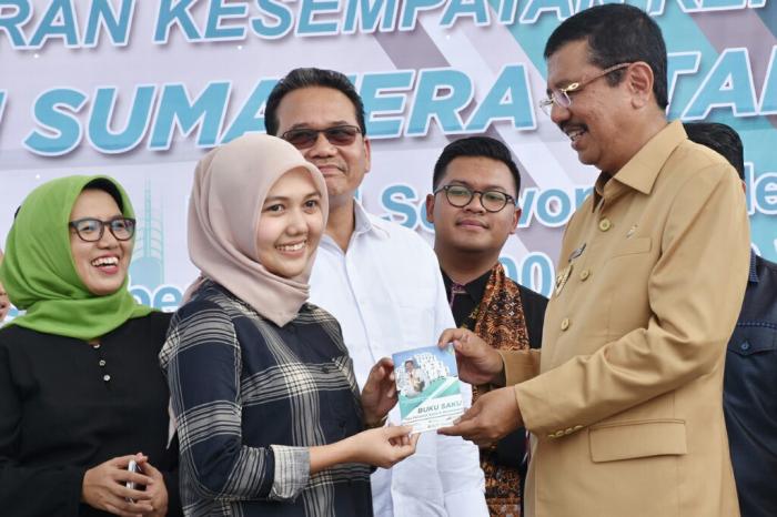 Gubsu Raih Rekor MURI Hadirkan 500 Perusahaan Pada Pameran Bursa Kerja