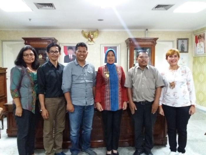 Wagubsu Terima Audiensi Panitia Natal PWI Sumut