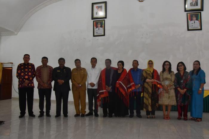 Pisah Sambut Kapolres Humbang Hasundutan