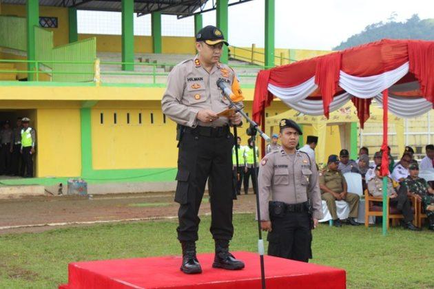Polres Tapsel dan Padangsimpuan Gelar Apel Operasi Lilin Toba