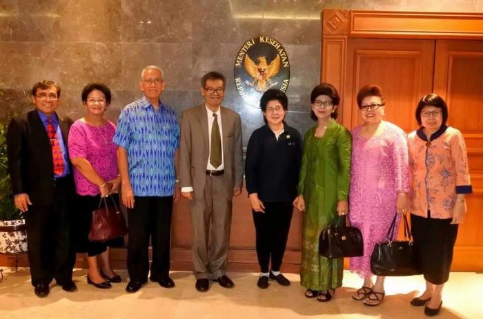 Menkes RI Nila F Moeloek Apresiasi Pelayanan Kesehatan HKBP