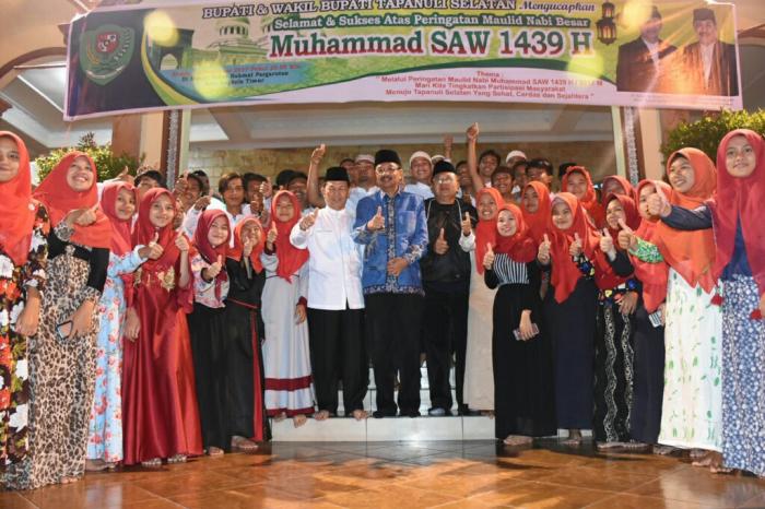 Peringatan Maulid Bersama Masyarakat Tapanuli Selatan
