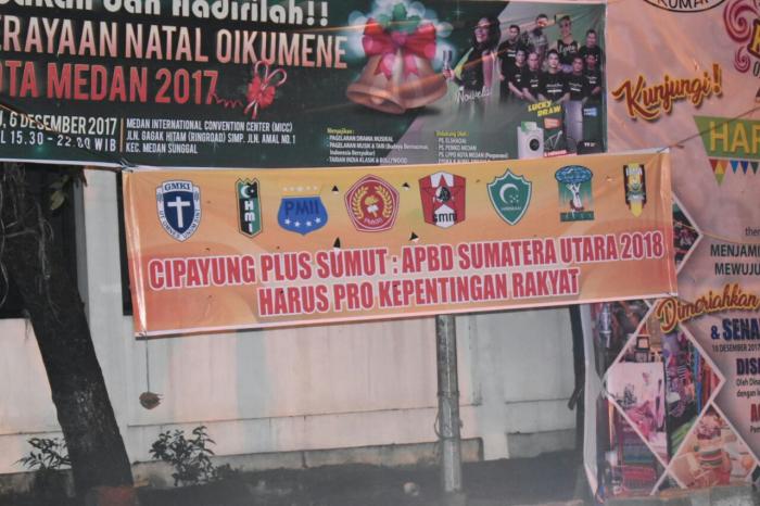 Cipayung Plus Sumut Menolak Pengesahan R-APBD Sumut 2018 