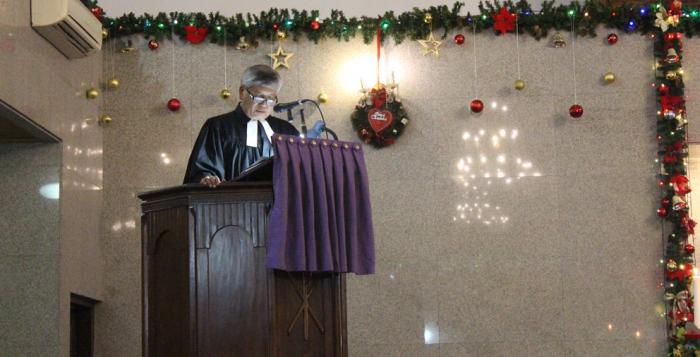 Pesan Ompui Ephorus HKBP di Natal UHN Medan
