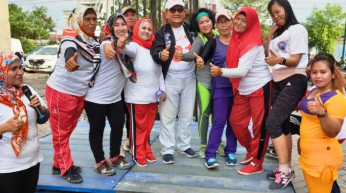 Ibu-ibu di Medan Bertekad Menangkan Jokowi-Ma'ruf Amin, Siap 'Door to Door'