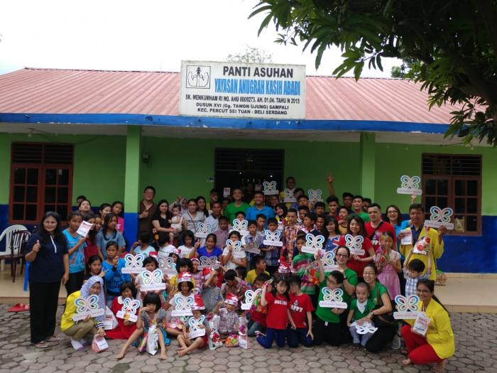 YCKM Kunjungan Kasih  ke panti Asuhan Anugerah Kasih Abadi