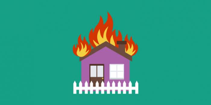 Satu Rumah Berdinding Papan Ludes Terbakar di Pintu Langit