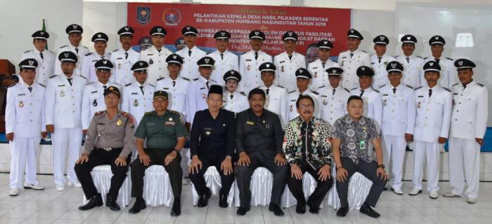 Selamat! Bupati Humbahas Lantik 28 Kades. Ini Nama-namanya