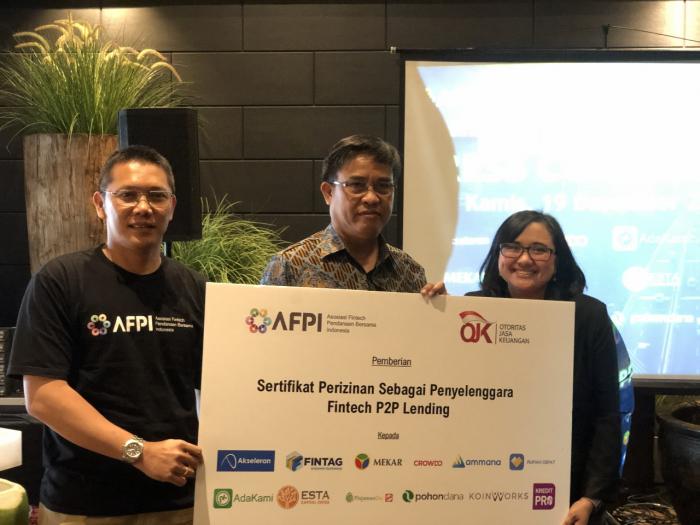 CROWDO Menutup Tahun 2019 dengan Memperoleh Izin Usaha Peer to Peer Lending dari Otoritas Jasa Keuangan (OJK)