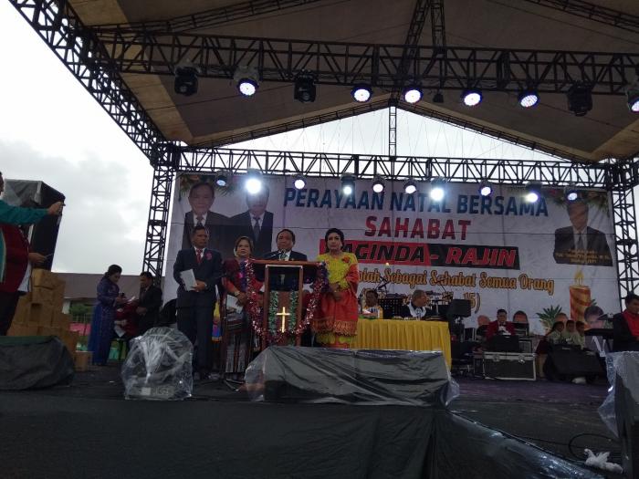 Baginda P Lumban Gaol  Ajak Warga Humbahas Jadi Pejuang Pembangunan