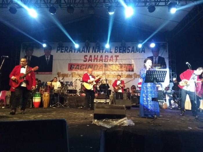 Amigos Band, Joel Simorangkir dan Tere Marbun Meriahkan Panggung Natal Bersama Sahabat Baginda-Rajin
