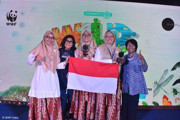 Siswa Indonesia Menempati Lima Peringkat Teratas pada Kompetisi Cerdas Cermat Lingkungan Tingkat Internasional