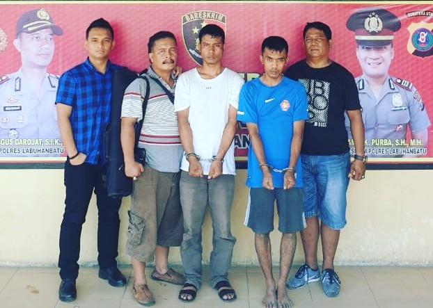 Dua Residivis Diamankan Sat Reskrim Polres Labuhanbatu