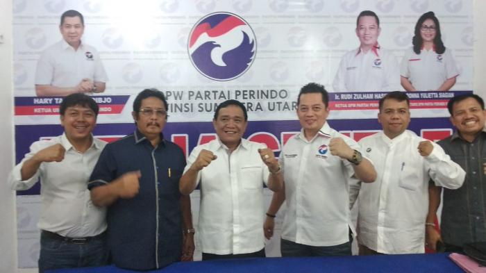 Baginda Lumban Gaol Ikuti Proses Bacalon Bupati Humbahas di Perindo Sumut