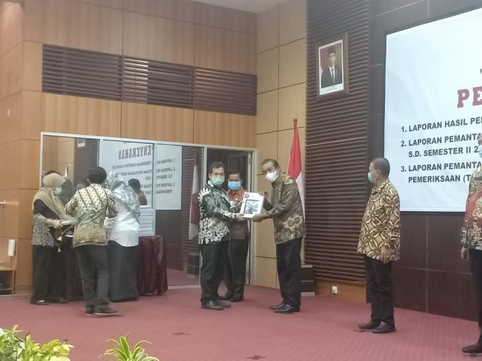 Pemkab Taput Terima LHP Semester II oleh BPK Perwakilan Sumut