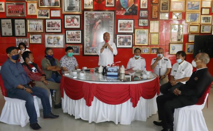 Temu Ramah, Bupati Taput Harapkan Insan Pers Sebagai Mitra Pembangunan Dukung Wujudkan Universitas Negeri Tapanuli Raya