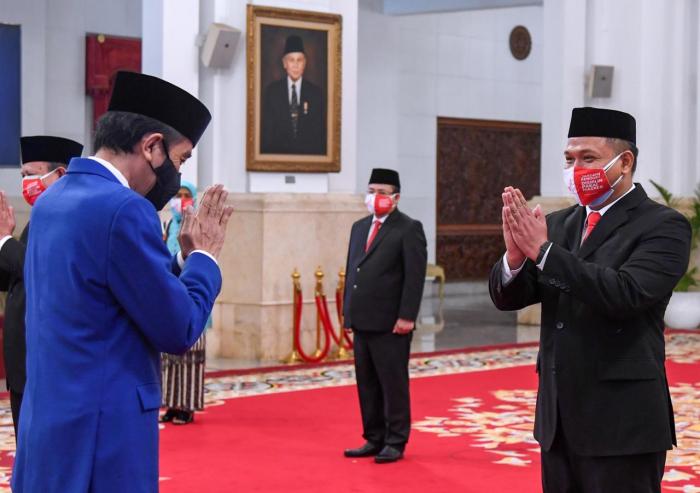 Presiden Saksikan Pengucapan Sumpah Anggota Komisi Yudisial