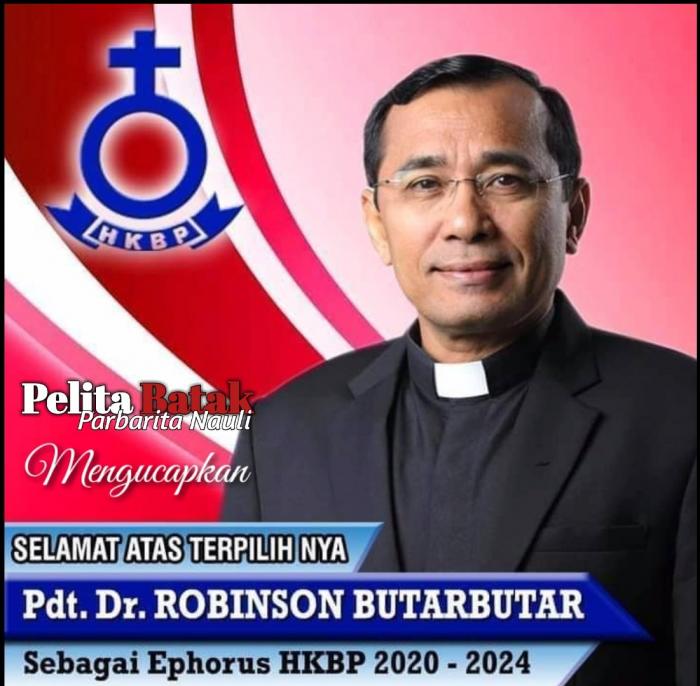 Pdt Robinson Butar-Butar Terpilih Sebagai Ephorus HKBP Yang Baru