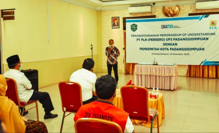 Per September 2020, Penerimaan PJU Kota Sidimpuan Lampaui Target
