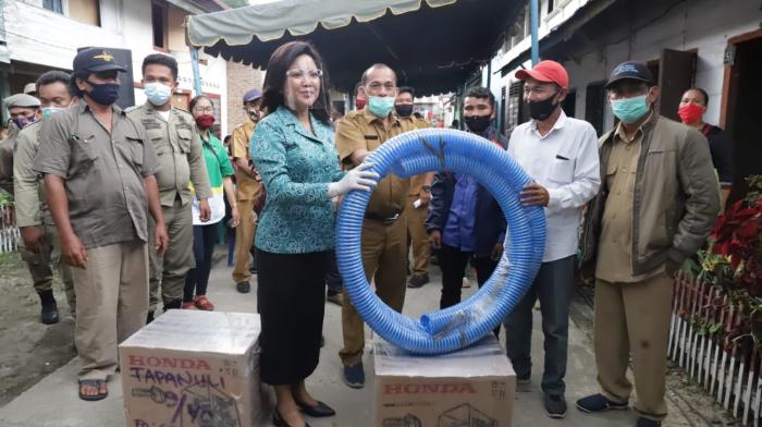 Kunker Pembinaan PKK, Ketua TP. PKK Taput Ajak Kaum Ibu Ganti Strategi Capai Keharmonisan Keluarga