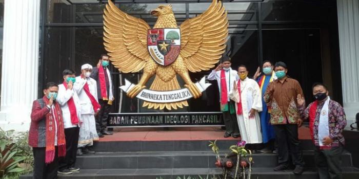 Kunjungi BPIP RI Bersama DPP FKIB, Ketua Umum HBB : Bhinneka Tunggal Ika Kekuatan Menjaga NKRI