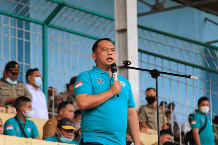 Bupati Labuhanbatu: Berolahraga Dapat Membuyarkan Kejenuhan