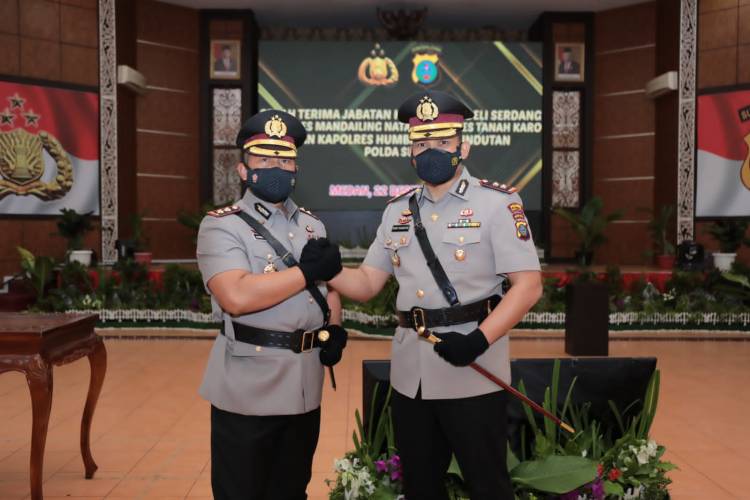 AKBP Achmad Muhaimin Resmi Jabat Kapolres Humbang Hasundutan