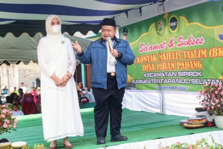 Bupati Tapsel Ajak Warga Jaga Suasana Sejuk Jelang Nataru