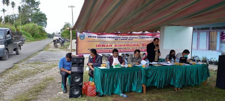 Irwan Simamora, SH Aggota DPRD Propinsi Sumatera Utara lakukan Sosialisasi Tentang Fasilitasi Pencegahan Penyalahgunaan Narkotika