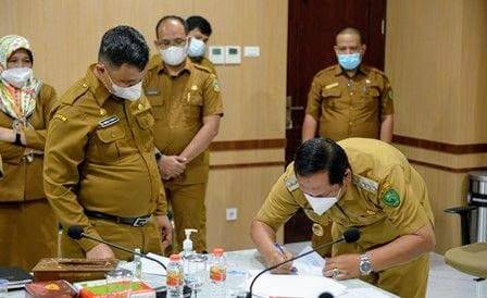 Pemprov Sumut Fasilitasi Penyerahan Aset Antara Tapsel Dan Padangsidimpuan