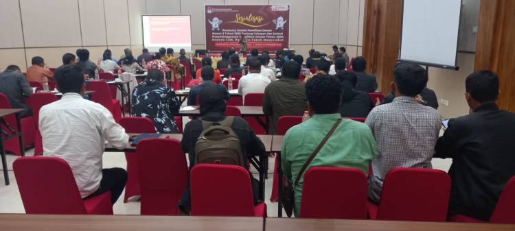 Komisi Pemilihan Umum Kab. Humbang Hasundutan Sosialisasi Peraturan Nomor 3 Tahun 2022 Tentang Tahapan dan Jadwal Penyelenggaraan Pemilihan Umum Tahun 2024