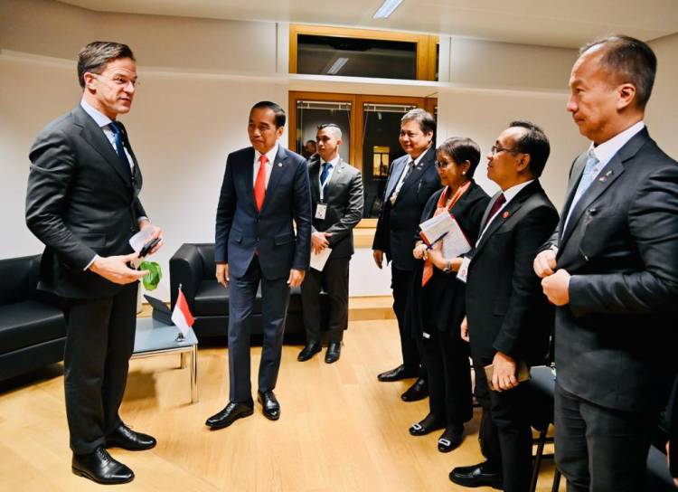 Presiden Jokowi Pertemuan Bilateral dengan PM Belanda