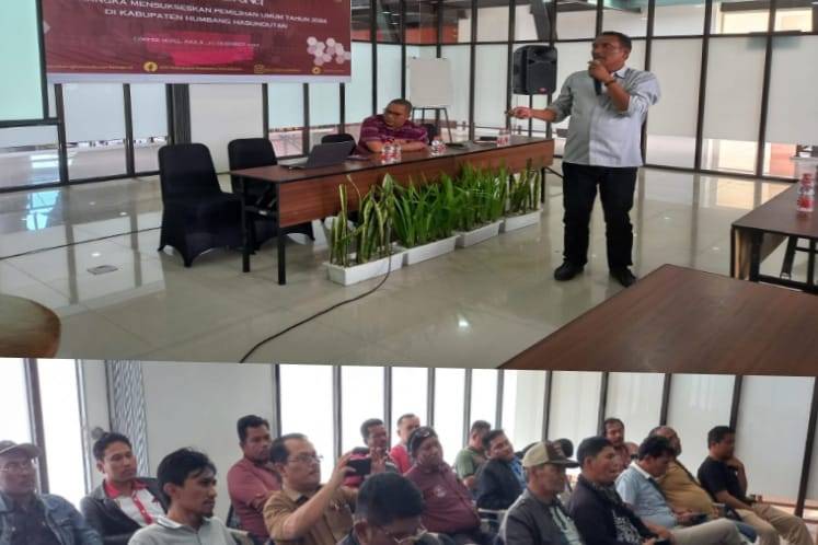 KPU Kabupaten Humbang Hasundutan, Laksanakan Media Gathering, Untuk Mensukseskan Pemilu 2023