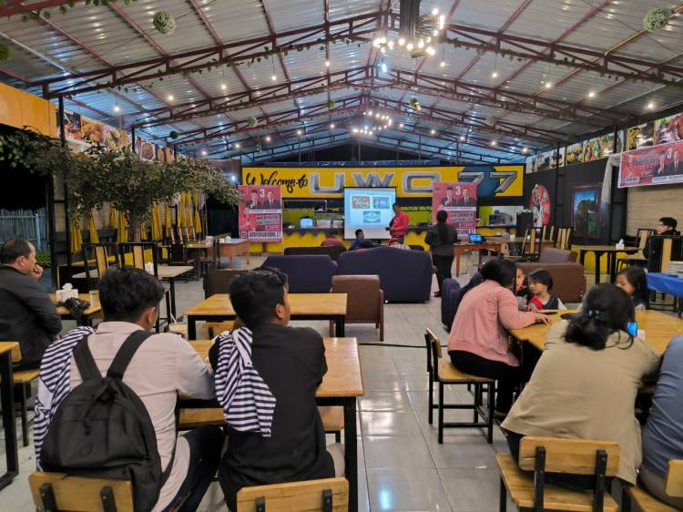 Pertama Kali di Dairi, Nobar Debat Pilpres, Ketua PDIP: Ganjar-Mahfud Menang Telak 10 : 0