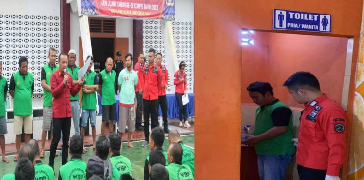 Tepis Isu Miring Peredaran Narkoba Dan Pungli,Kalapas Siborongborong Pimpin Sosialisasi Dan Tes Urine WBP