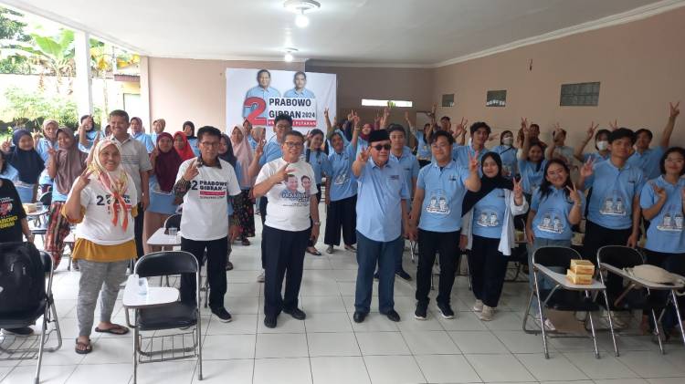 Relawan BangET Sumut Dideklarasikan, Bertekad Menangkan Prabowo-Gibran Satu Putaran di Pemilu Mendatang