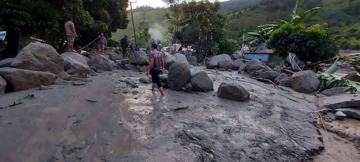 Banjir Bandang Di Desa Simangulampe Kecamatan Baktiraja Humbahas