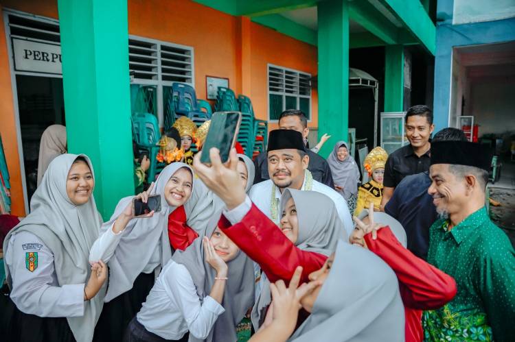 Di Tabligh Akbar & Pengukuhan PC Muhammadiyah, Bobby Nasution: Jaga Selalu Hablum Minallah dan Minannas