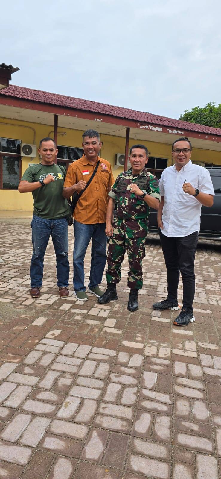 Tingkatkan Keamanan Produksi, Management PTPN IV Regional I KRP Silaturahmi Bersama Kodim 0209 Labuhanbatu