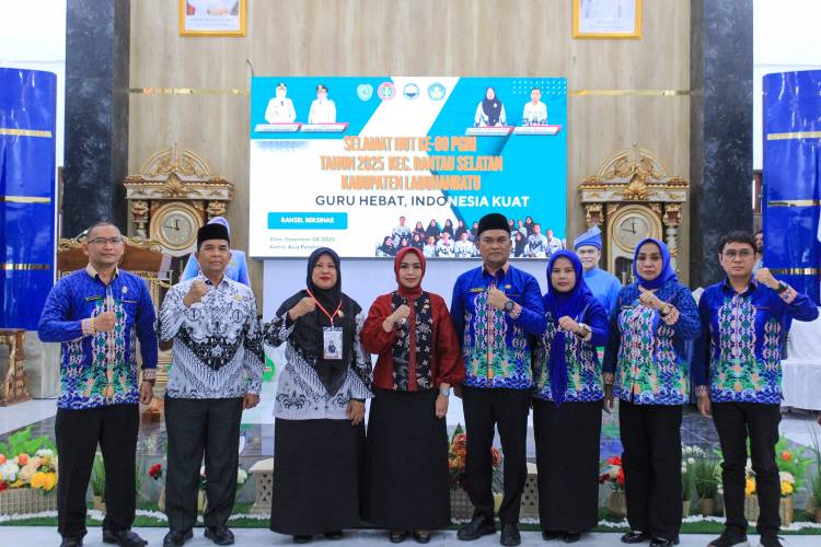 Bupati Janji Akan Meningkatkan Kesejahteraan Guru di Labuhanbatu