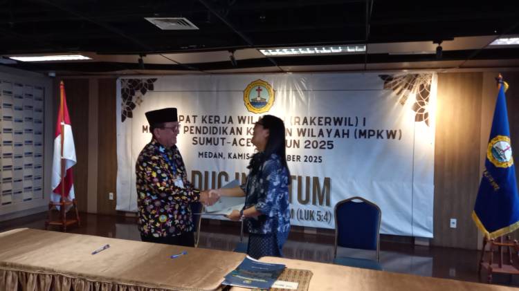 Ukir Harapan Baru Lembaga Pendidikan Kristen, MPKW Sumut-Aceh Jalin Kerjasama Dengan Lembaga Ini