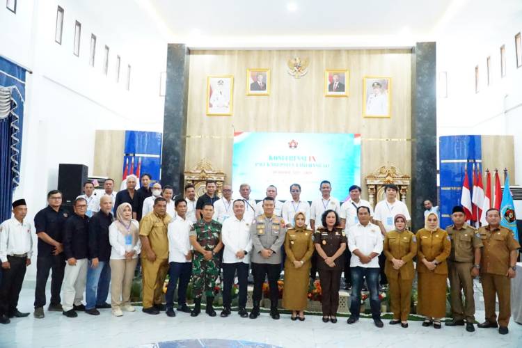 Bupati Labuhanbatu Hadiri Konferensi PWI ke-IX, Dorong Pers Tetap Profesional dan Bermartabat
