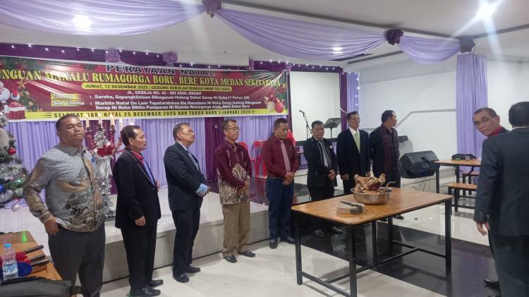 Perayaan Natal Punguan Manalu Rumagorga Berlangsung Khidmat, Tegaskan Makna Saroha dan Sapangkilalaan