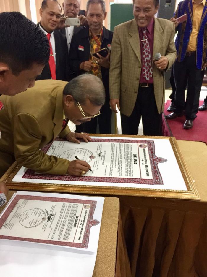 Deklarasi Parsadaan Pomparan Raja Lontung